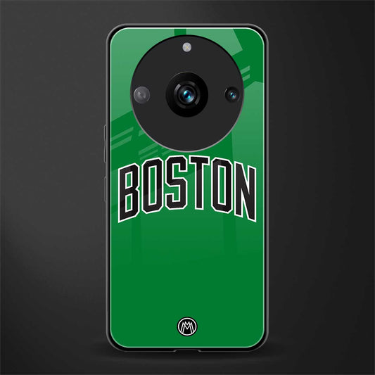 boston club back phone cover | glass case for realme 11 pro 5g