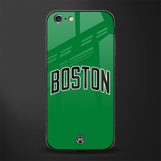 boston club glass case for iphone 6 plus image