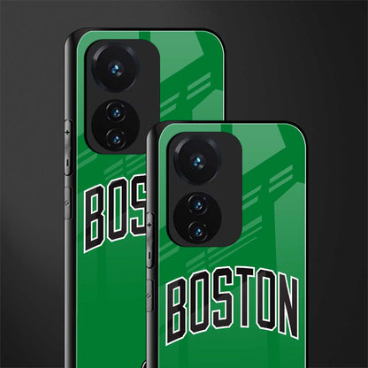 boston club back phone cover | glass case for vivo t1 44w 4g
