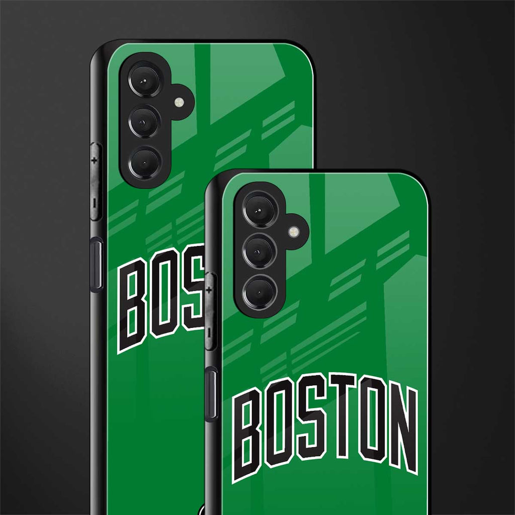 boston club back phone cover | glass case for samsun galaxy a24 4g