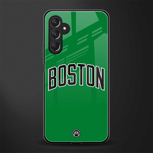 boston club back phone cover | glass case for samsun galaxy a24 4g