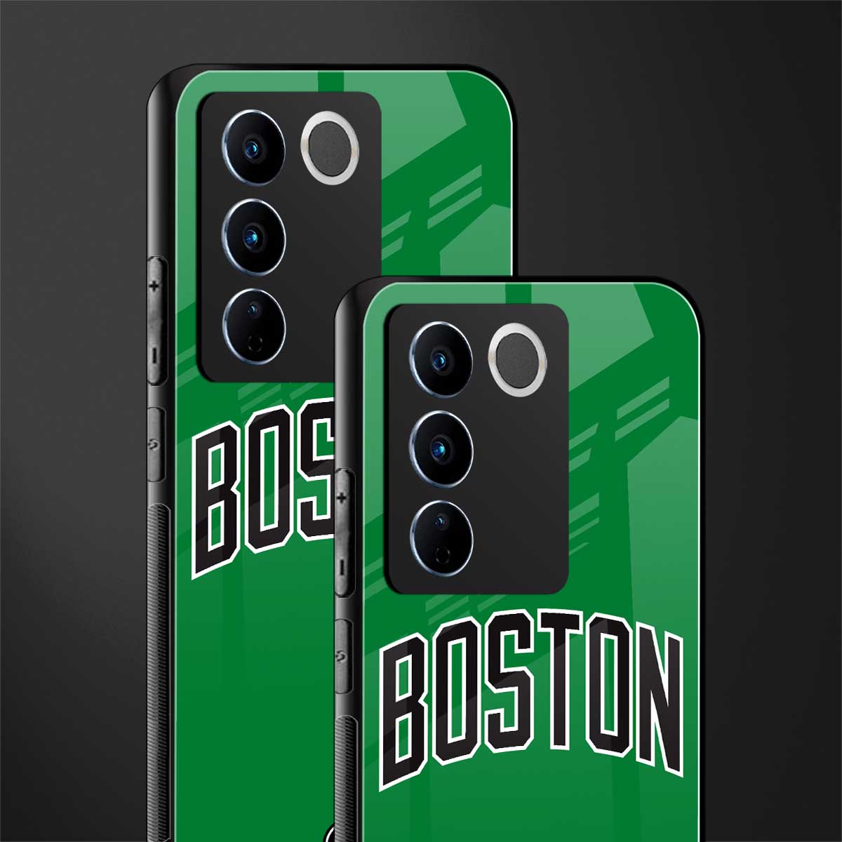 boston club back phone cover | glass case for vivo v27 pro 5g