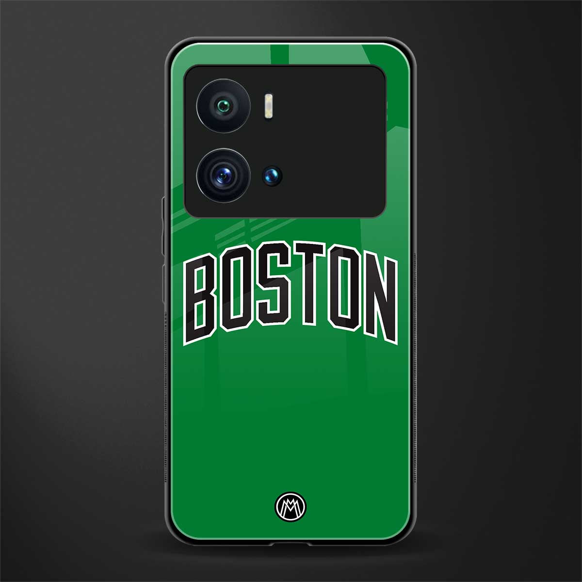 boston club back phone cover | glass case for iQOO 9 Pro