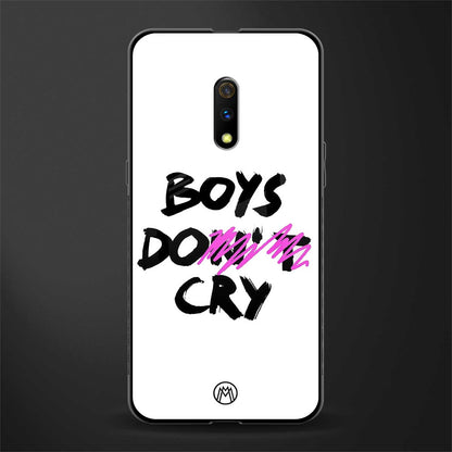 boys do cry glass case for oppo k3 image