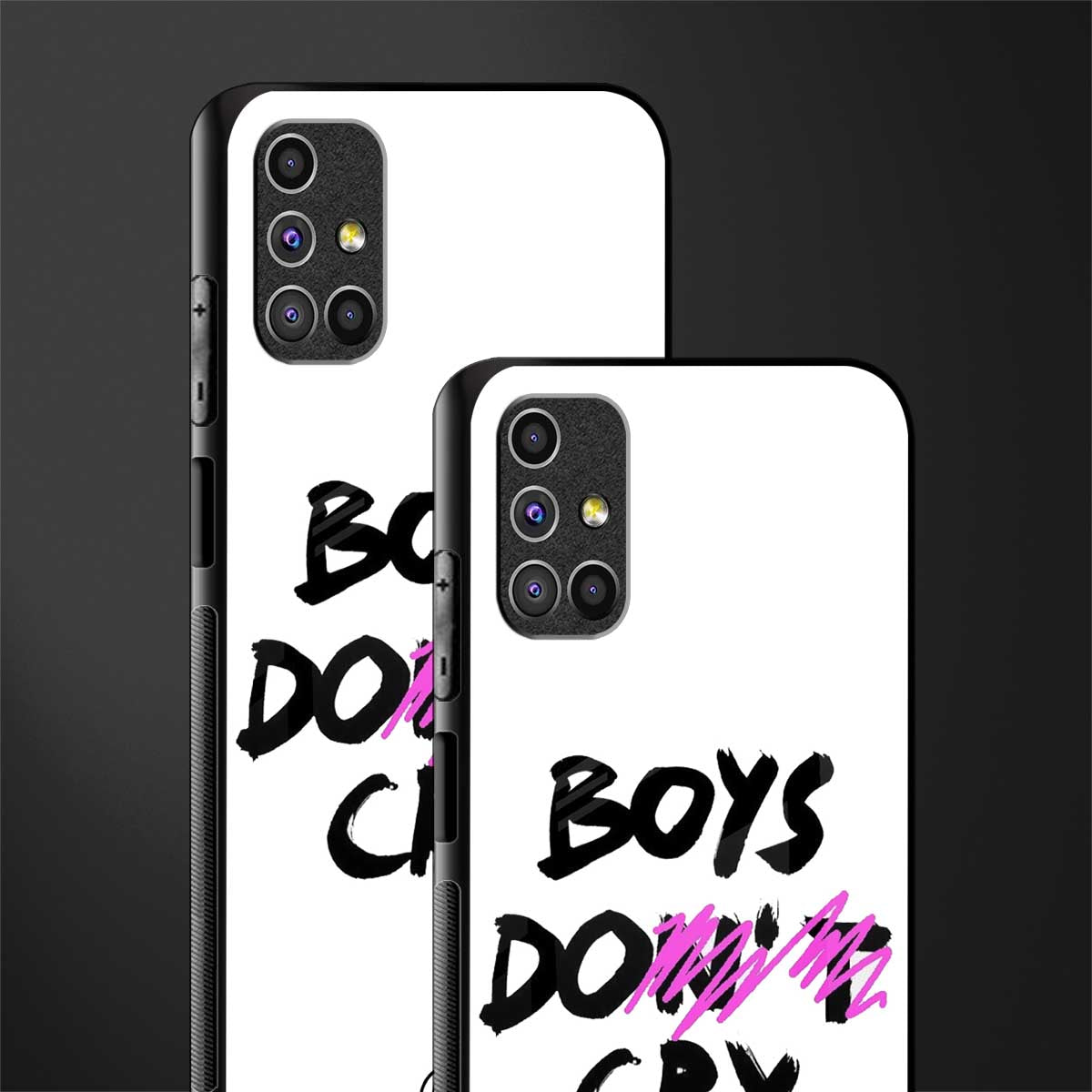 boys do cry glass case for samsung galaxy m31s image-2