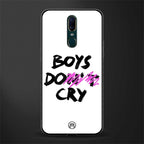 boys do cry glass case for oppo f11 image