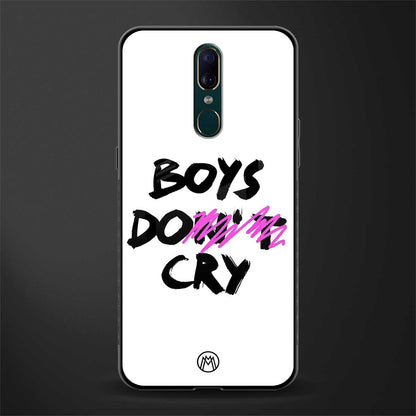 boys do cry glass case for oppo f11 image