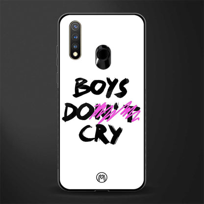 boys do cry glass case for vivo u20 image