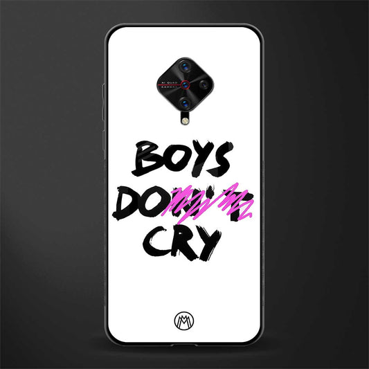 boys do cry glass case for vivo s1 pro image
