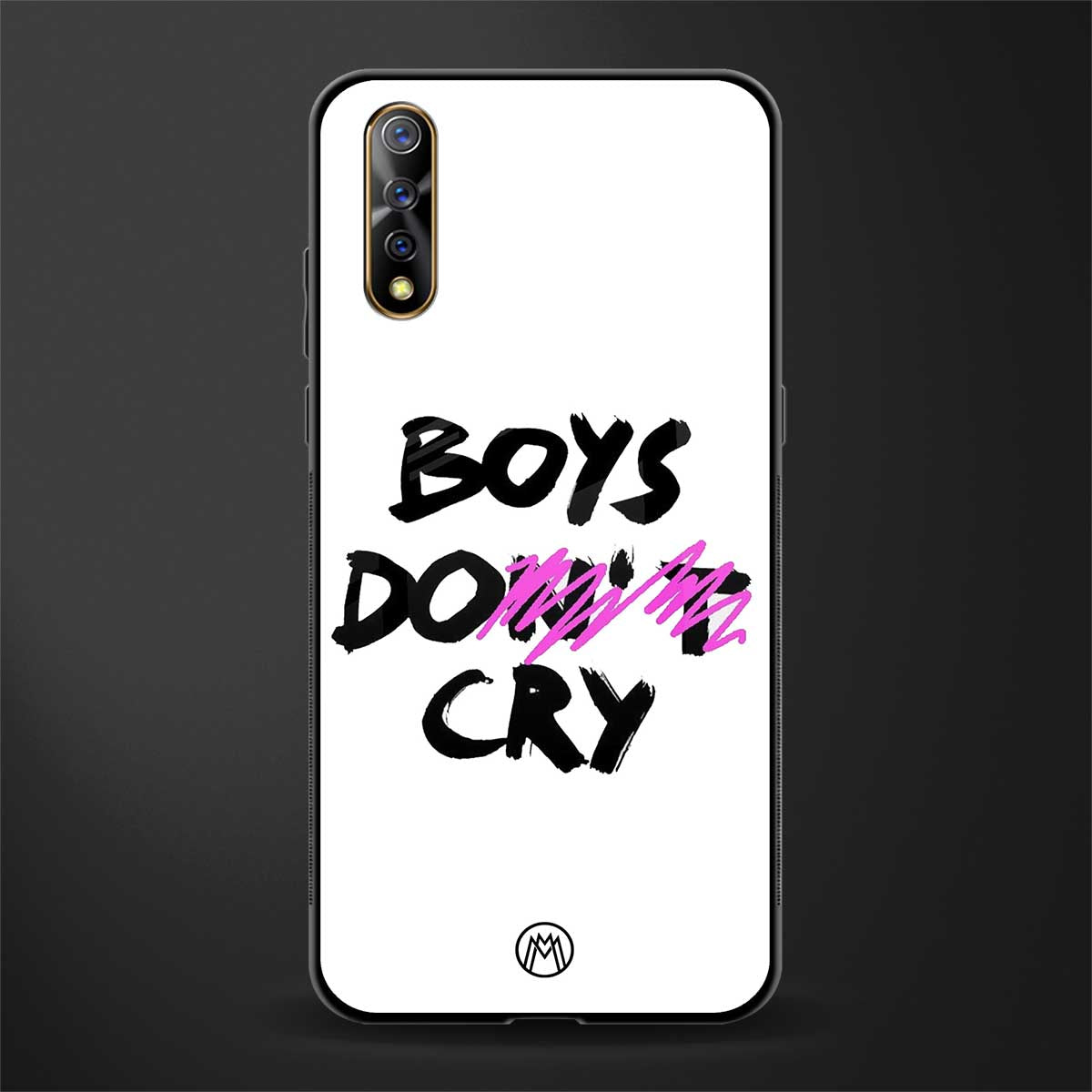boys do cry glass case for vivo s1 image
