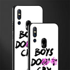 boys do cry glass case for vivo v15 image-2