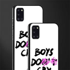 boys do cry glass case for samsung galaxy a31 image-2