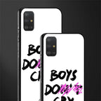 boys do cry glass case for samsung galaxy a51 image-2
