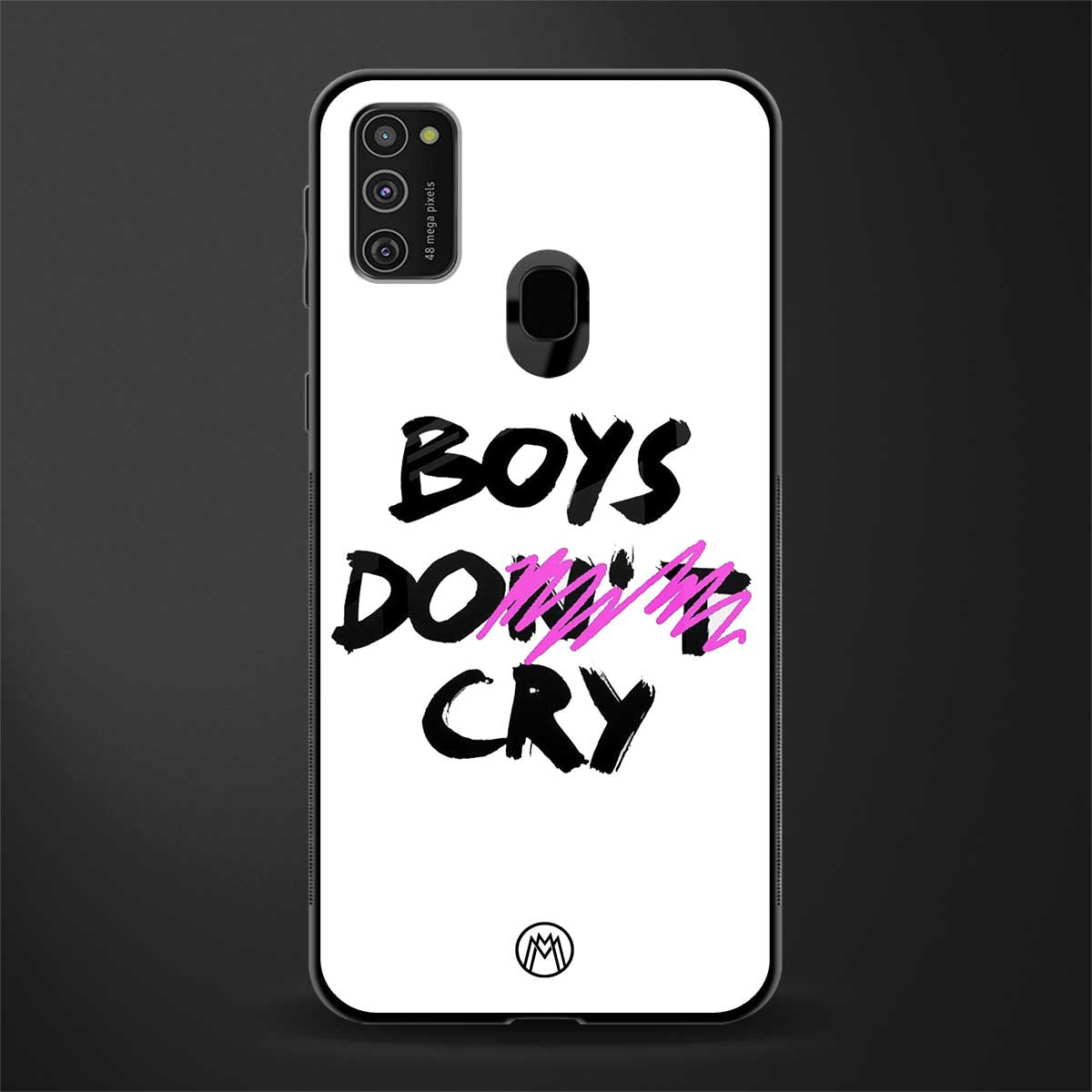 boys do cry glass case for samsung galaxy m21 image