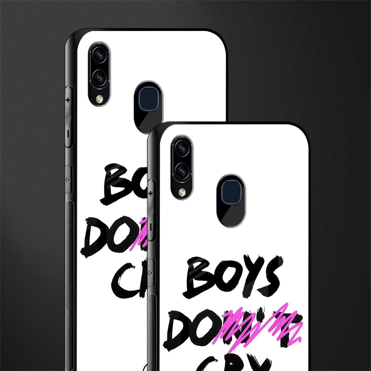 boys do cry glass case for samsung galaxy a30 image-2