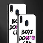 boys do cry glass case for samsung galaxy m10s image-2
