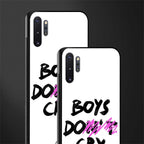 boys do cry glass case for samsung galaxy note 10 plus image-2