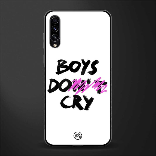boys do cry glass case for samsung galaxy a70 image