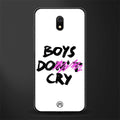 boys do cry glass case for redmi 8a image