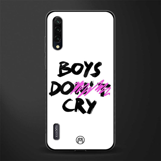 boys do cry glass case for mi a3 redmi a3 image
