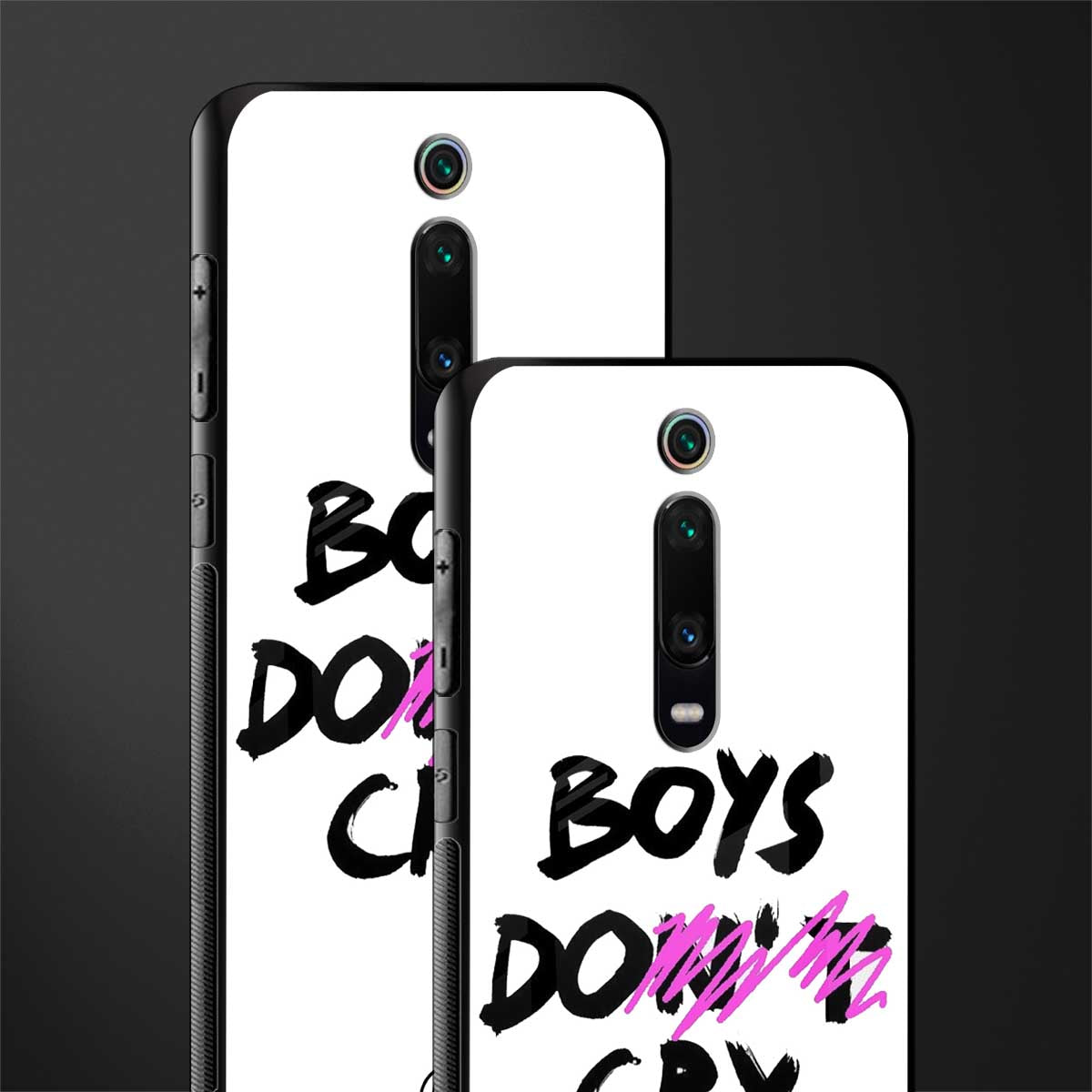 boys do cry glass case for redmi k20 image-2