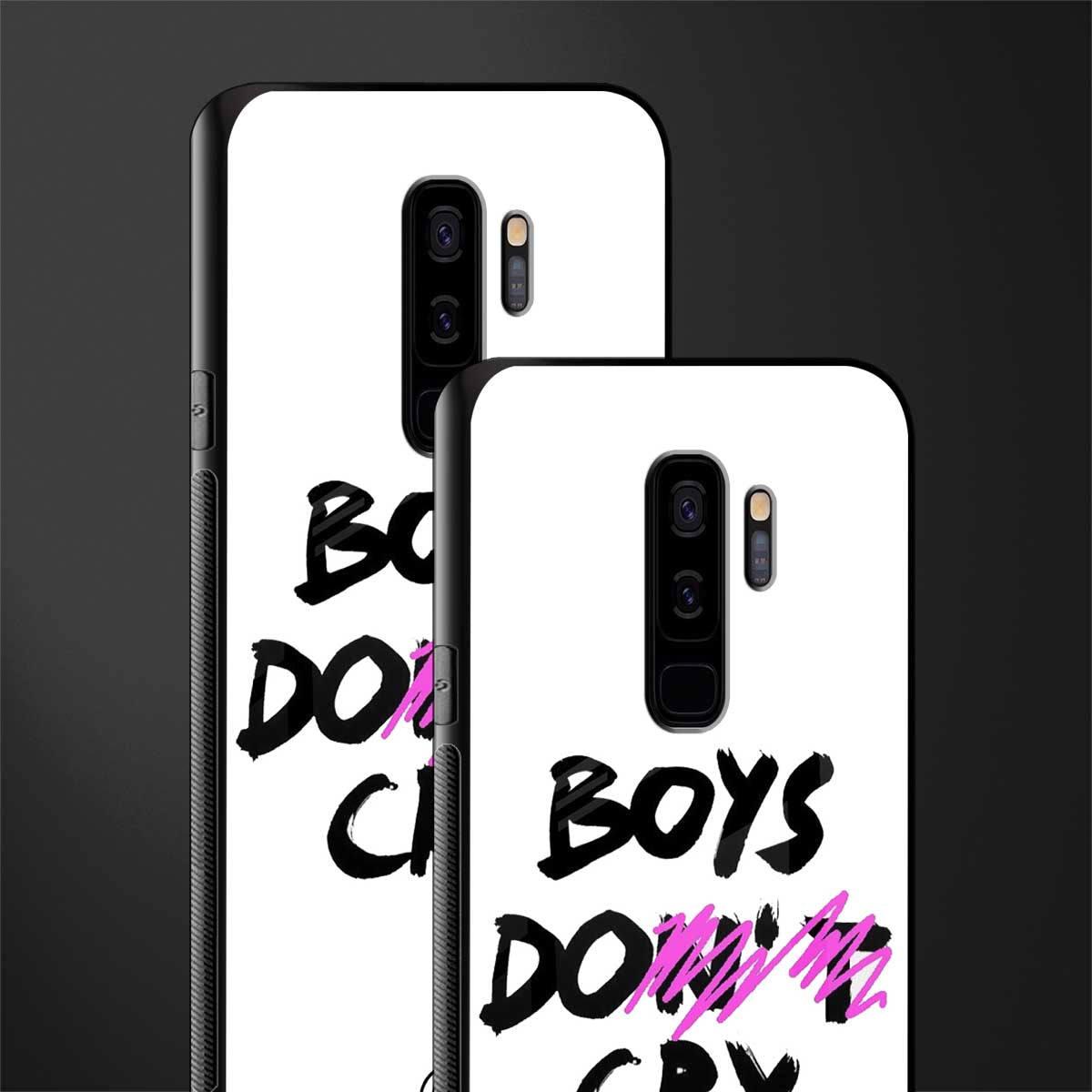 boys do cry glass case for samsung galaxy s9 plus image-2