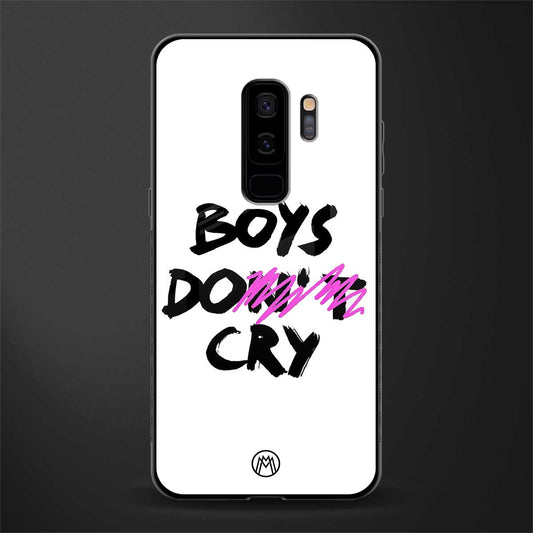 boys do cry glass case for samsung galaxy s9 plus image