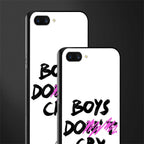boys do cry glass case for realme c1 image-2