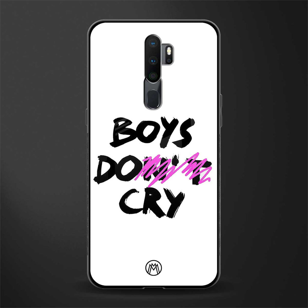 boys do cry glass case for oppo a9 2020 image