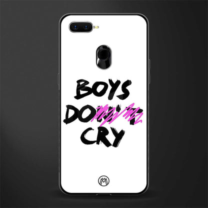 boys do cry glass case for oppo a5s image
