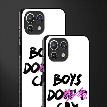 boys do cry glass case for mi 11 lite image-2