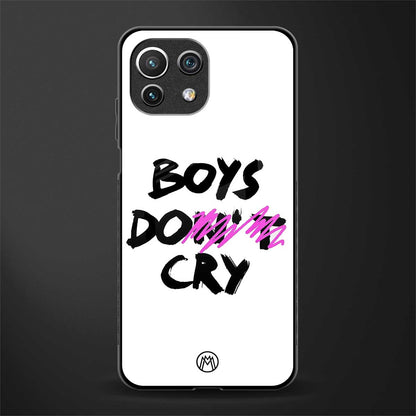 boys do cry glass case for mi 11 lite image
