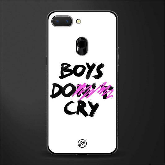 boys do cry glass case for oppo a5 image