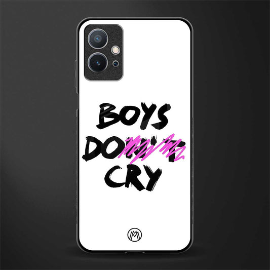 boys do cry glass case for vivo y75 5g image
