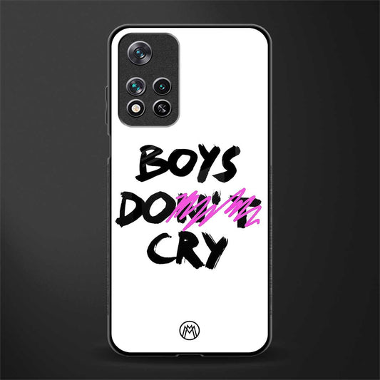 boys do cry glass case for poco m4 pro 5g image