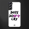 boys do cry glass case for samsung galaxy s21 fe 5g image