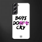 boys do cry glass case for samsung galaxy s21 image