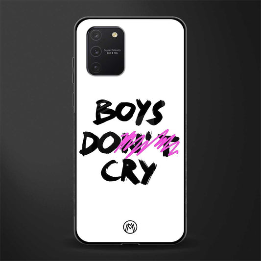 boys do cry glass case for samsung galaxy a91 image