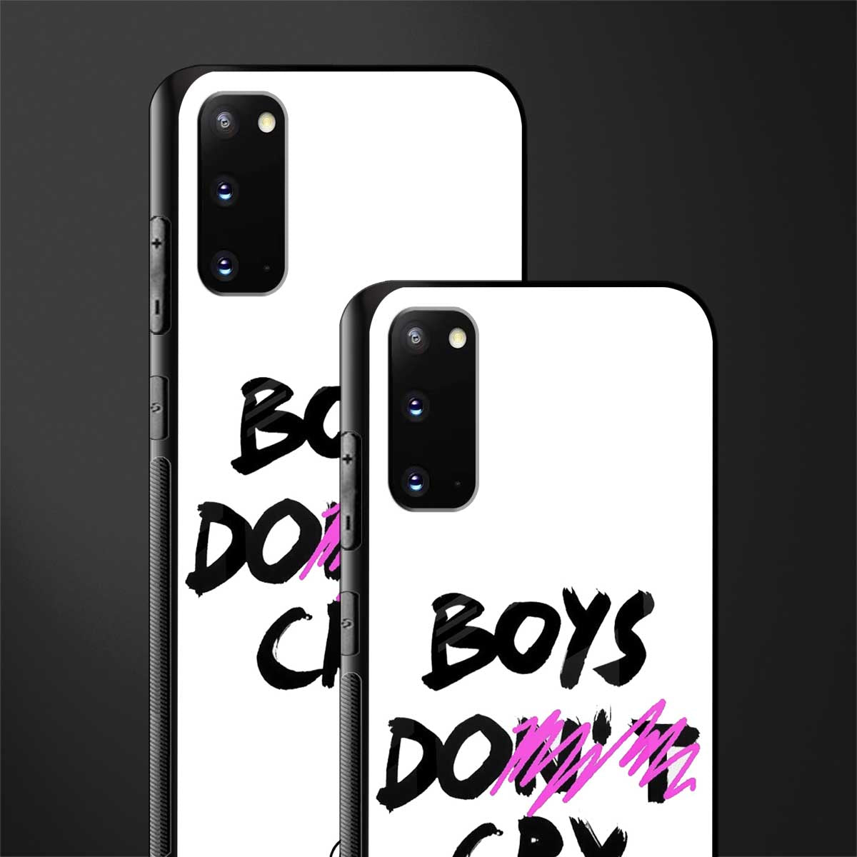 boys do cry glass case for samsung galaxy s20 image-2