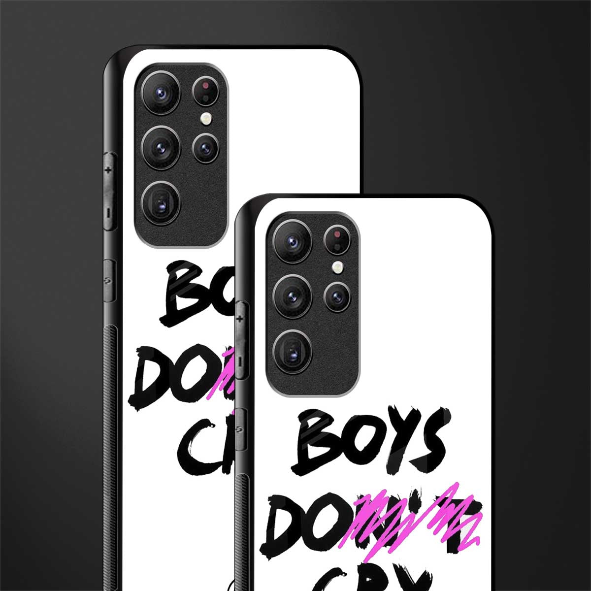 boys do cry glass case for samsung galaxy s21 ultra image-2
