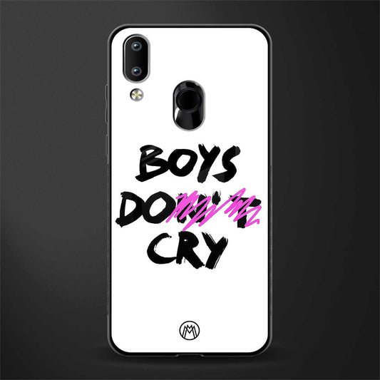 boys do cry glass case for vivo y91 image