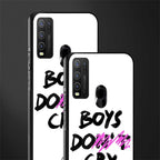 boys do cry glass case for vivo y50 image-2