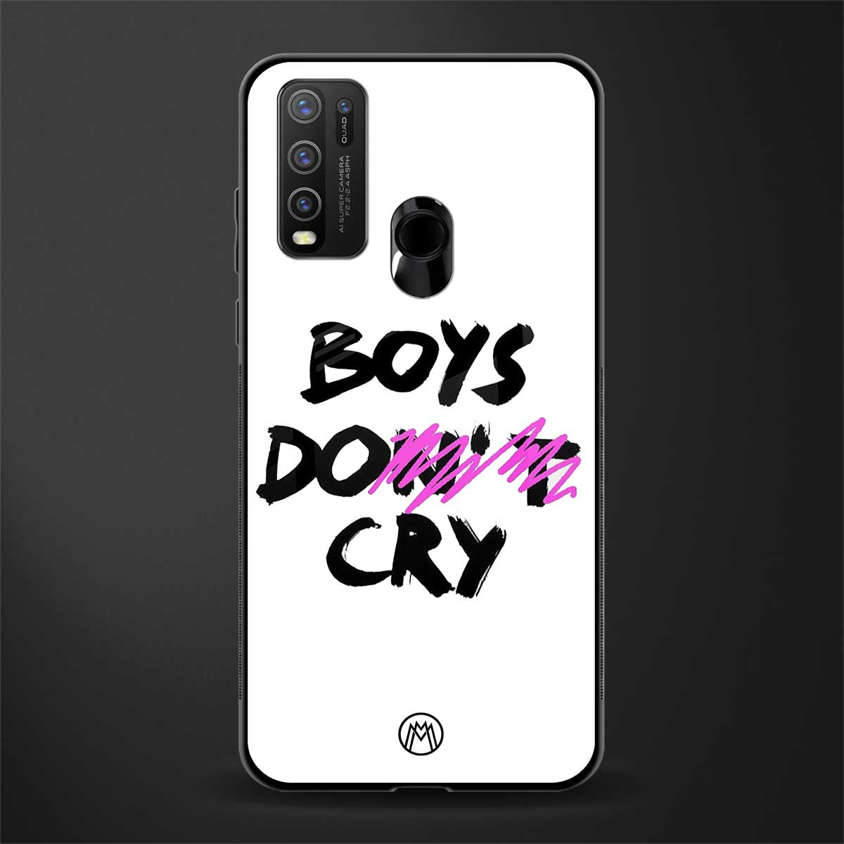 boys do cry glass case for vivo y30 image