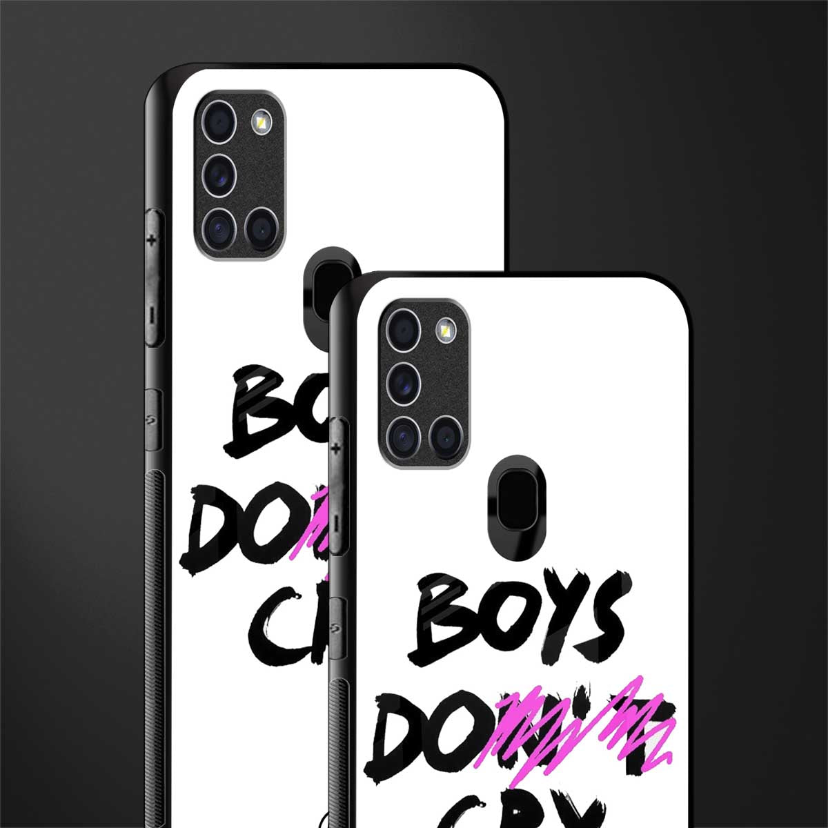 boys do cry glass case for samsung galaxy a21s image-2