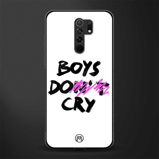 boys do cry glass case for poco m2 reloaded image