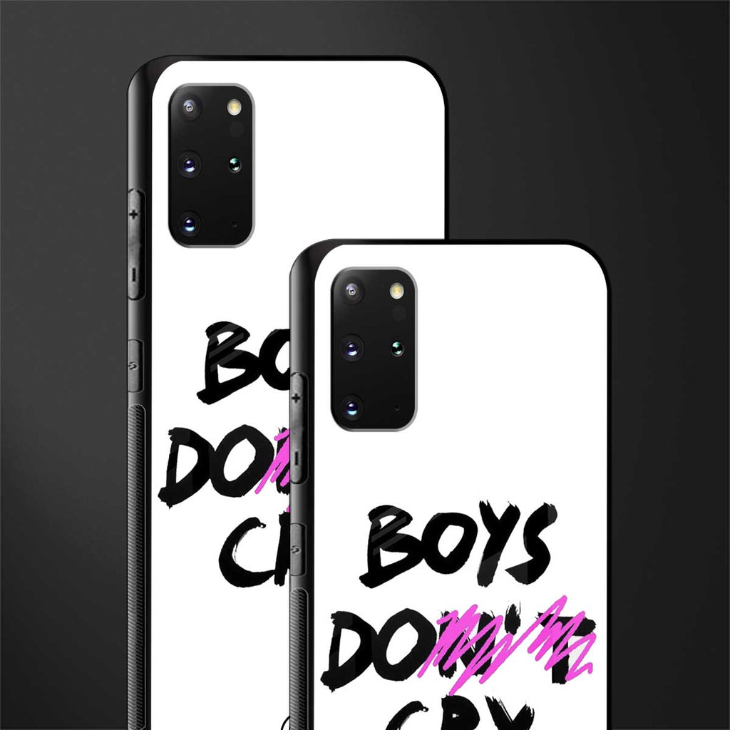 boys do cry glass case for samsung galaxy s20 plus image-2