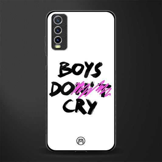 boys do cry glass case for vivo y20 image