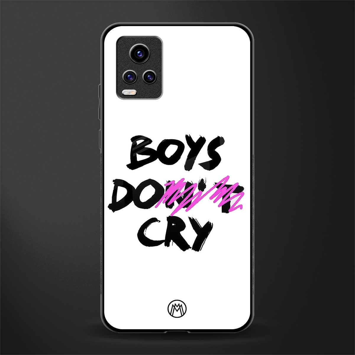 boys do cry glass case for vivo v20 image