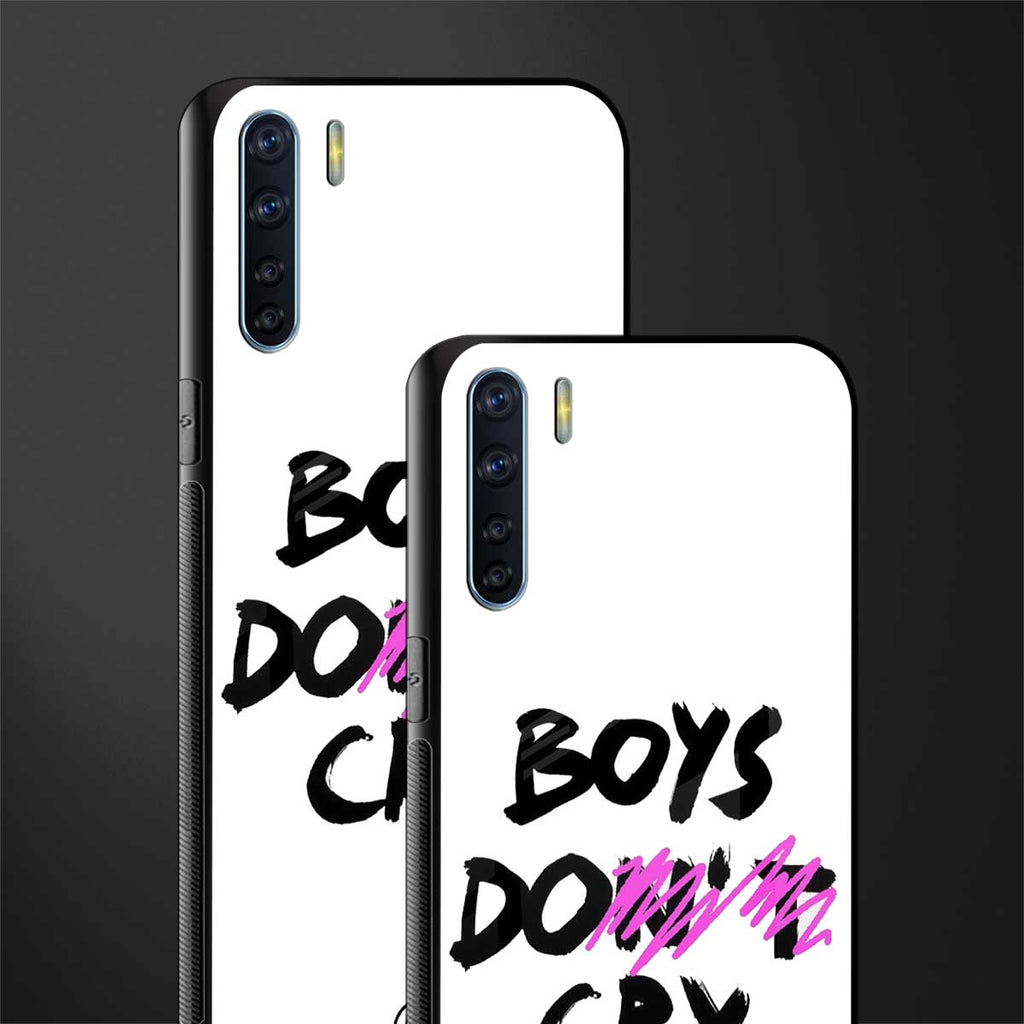 boys do cry glass case for oppo f15 image-2