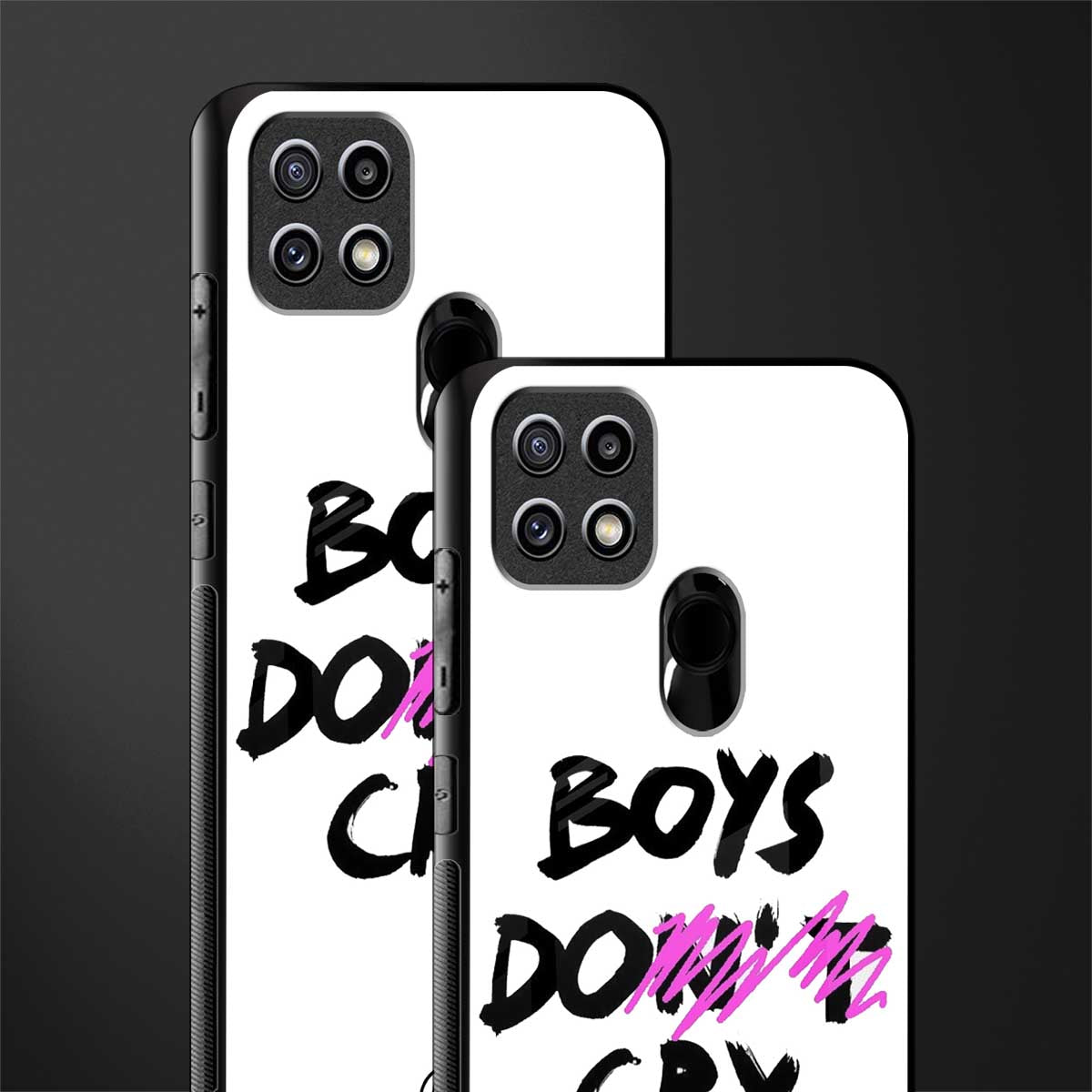 boys do cry glass case for oppo a15s image-2